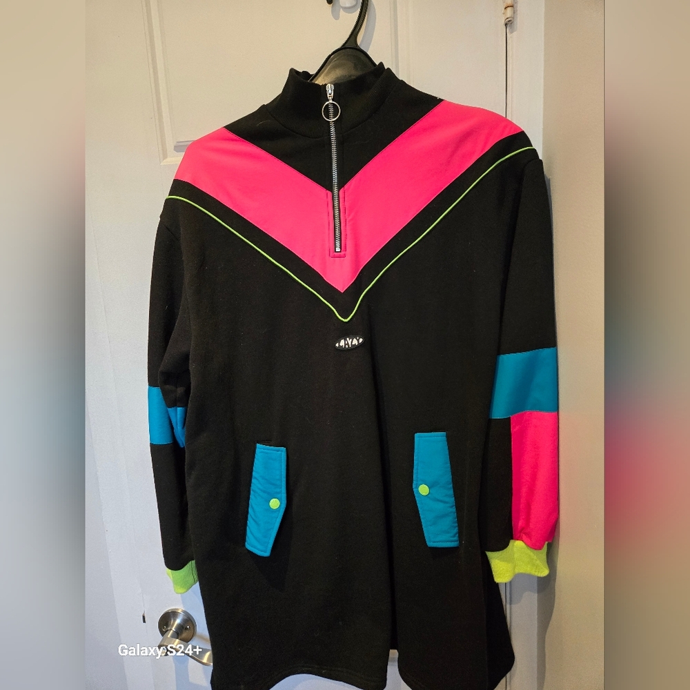 LAZY OAF Colorful Zip-Up Pullover